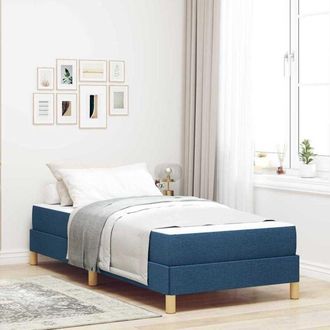 vidaXL Cama Con Estanter&iacute;a Sin Colch&oacute;n Madera Maciza Marr&oacute;n 140x190 Cm Vidaxl