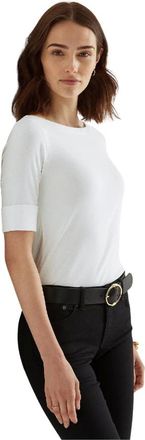 Ralph Lauren Donna, Top, Bianco, L, new