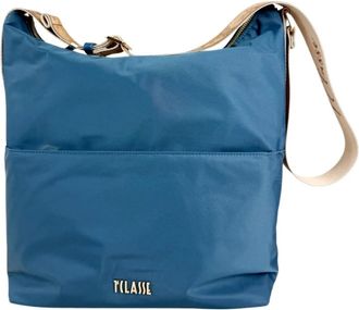Alviero Martini 1A Classe Shoulder Bags, female, Blue, Size: ONE SIZE Breeze Nylon Sottospalla Hobo