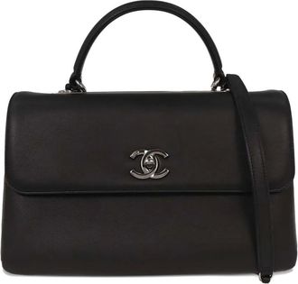 Chanel Borsa tote CC anni 18-19 - Nero