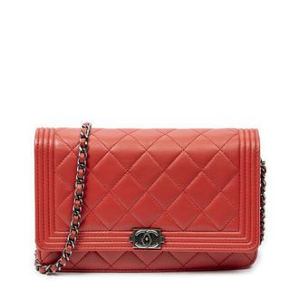 Chanel Boy Wallet on Chain schoudertas
