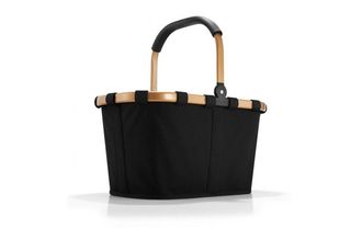 Reisenthel Einkaufskorb REISENTHEL Carrybag, Damen, gelb (gelb, schwarz), Polyester, Einkaufsk&ouml;rbe Einkaufskorb, Aus recyceltem Material