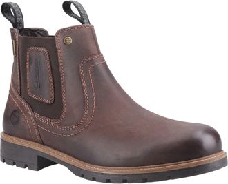 Cotswold Chipping Leather Mens Brown Boots - Size UK 12