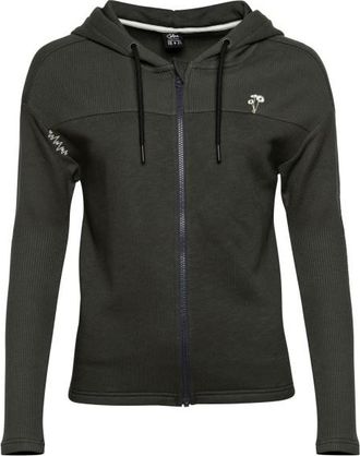 Chillaz Zeller See Flower Hoodie f&uuml;r Damen | schwarz/grau