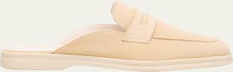 Sophique Riviera Suede Loafer Mules