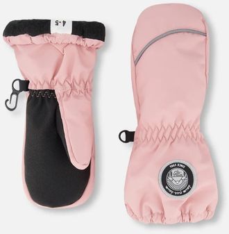 Deux par Deux Baby Girl Winter Mittens Play in Dusty Pink at Nordstrom, Size 12-24M