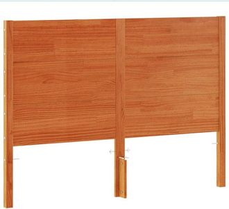 vidaXL Headboard Wax Brown 180 cm Solid Wood Pine Vidaxl