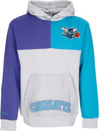Mitchell & Ness Charlotte Hornets NBA Hoodie - Heren - Hoodies - Veelkleurig - L - Katoen - Hoodies & sweatvesten