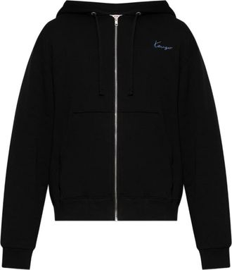 Kenzo Heren, Sweatshirts & Hoodies, Zwart, Maat: XL