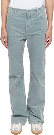 Zadig&Voltaire Evy Straight Leg Corduroy Pants in Denim at Nordstrom, Size 40