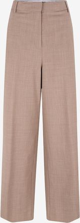 Fabiana Filippi Weite Hose aus Cool-Wool mit Strass