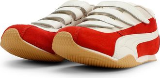 Puma H-Street Strap Sneaker in Candy Apple/Warm White at Nordstrom, Size 11.5