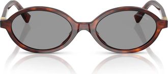 Miu Miu Sunglasses Mu04 Zs 21 C40 O Brown/Grey Women