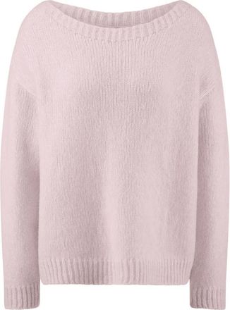 Riani Boot-neck Pullover - Dames - Ronde hals truien - Roze - S - Wol - Truien & Vesten