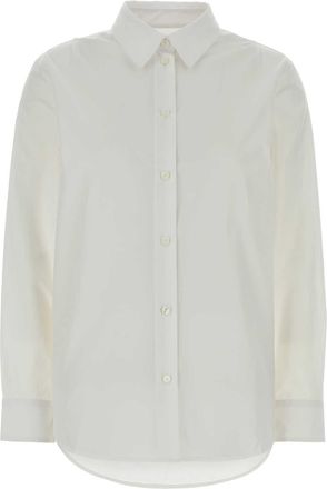 Burberry White Poplin Shirt