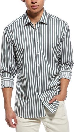 Eterna Stripe Twill Shirt