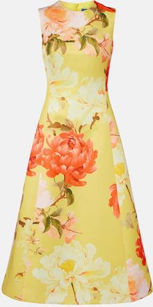 LEO LIN Cleo floral midi dress