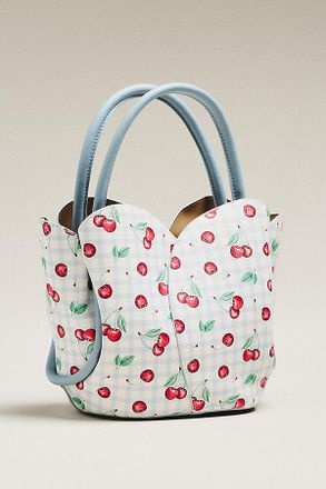 Melie Bianco Tulip Top-Handle Crossbody Tote