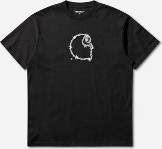 Carhartt Work in Progress Men s Barbwire C T-Shirt Black