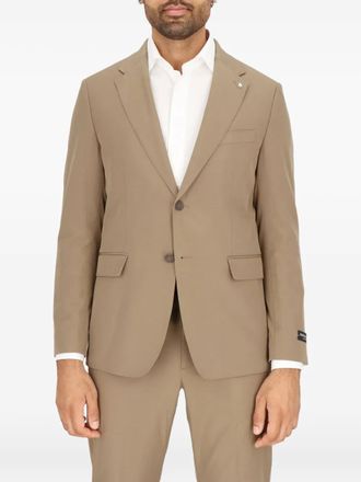 Scotch & Soda Blazer con due bottoni - Marrone