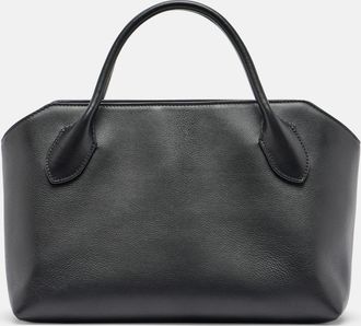 The Row Terrasse Medium leather top-handle bag