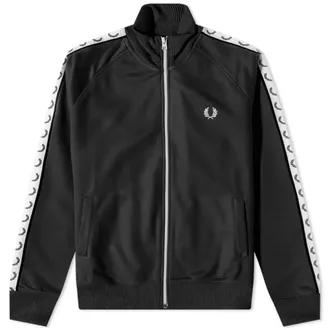 Fred Perry Heren, Sweatshirts & Hoodies, Zwart, Maat: 2XL Katoen