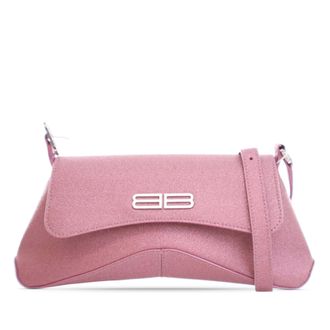 Balenciaga Pre-owned Womens Le Cagole Shoulder Bag - Pink Textile - One Size