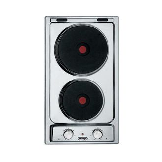 DeLonghi DeLonghi i 23-2 er piano cottura Acciaio inossidabile Da incasso 30 cm Piastra sigillata 2 Fornello(i)