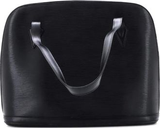 Louis Vuitton Lussac Handbag Epi Leather shoulder bag - Zwart