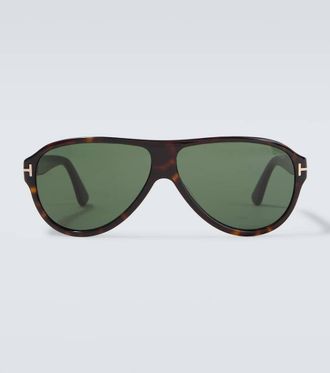 Tom Ford Samuele-02 aviator sunglasses