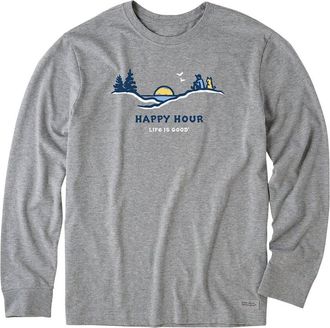 Life is good Life Is Good Happy Hour Pine Crusher-Lite T-Shirt