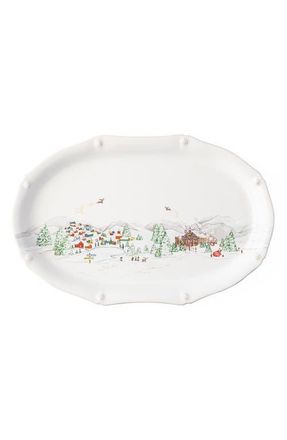 Juliska Berry & Thread North Pole 17-Inch Platter in Multi at Nordstrom
