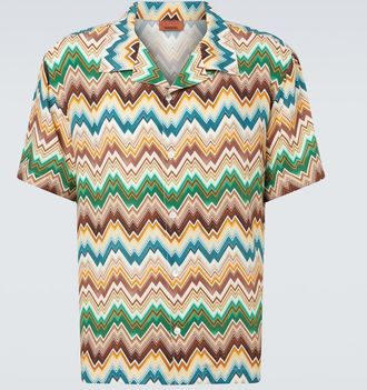 Missoni Zigzag bowling shirt