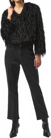 Joseph Ribkoff Classic Straight Leg Jeans In Charcoal