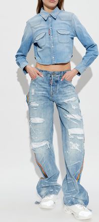 Dsquared2 Denim Shirt, Womens, Blue