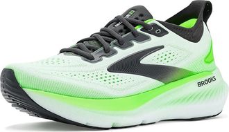 Brooks Glycerin 23 Mens Cross Training Shoes White/Phantom/Green Gecko : 12.5 D - Medium, Textile