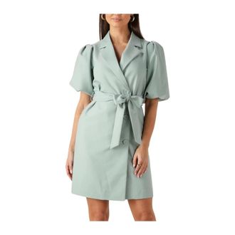 Notre-V Kleedjes, Dames, Groen, S, Nv-Felice Mini Jurk