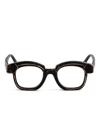 Kuboraum K40 glasses - unisex - Acetate - 45 - Black