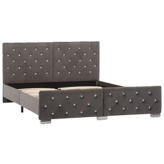 vidaXL Vidaxl - Estructura De Cama Sin Colch&oacute;n Terciopelo Rosa 120x200 Cm