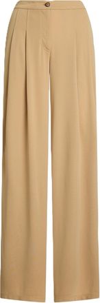 Ralph Lauren Chabrell Full-Length Pleated Matte Jersey Pants