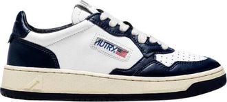 Autry Medalist Lage Sneakers - Heren - Sneakers - Blauw - 43 EU - Katoen - Schoenen