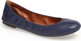 Lucky Brand Emmie Flat in Navy at Nordstrom, Size 6.5