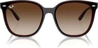 Ray-Ban Unisex Sunglasses Transparent Brown Metal Eyewear