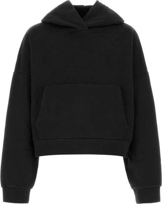 Entire studios Zwart Katoen Oversized Sweatshirt - Heren - Hoodies - Zwart - M - Katoen - Hoodies & sweatvesten