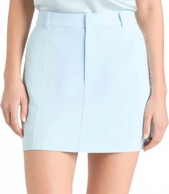 Cinq &agrave; Sept Marie A-Line Mini Skort In Whispering Sky