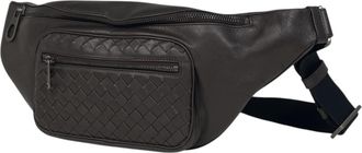 Bottega Veneta Brown Leather Fanny Pack Pouch (Pre-Owned)