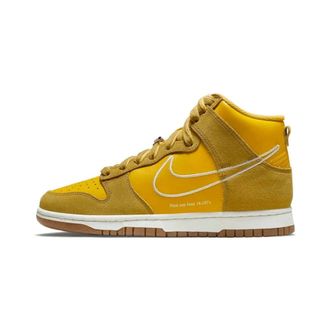Nike Fitness, Dames, Geel, 39 EU, Leer, Dunk High SE
