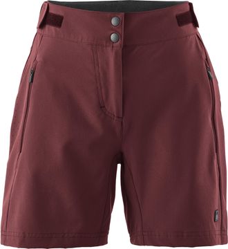 Gonso Fahrradhose GONSO Adventure Super Shorts W, Damen, Gr. 36, Normalgr&ouml;ssen, rot (rotbraun), 86% Polyester, 14% Elasthan, Hosen Fahrradhose, Damen Bike-S