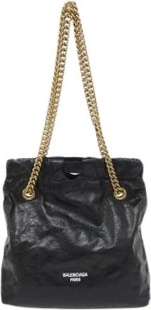 Balenciaga Pre-owned Tote Bags, female, Black, Size: ONE SIZE Pre-owned Vintage Tote Bag