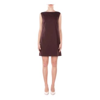 Blugirl Short Dresses, female, Brown, Size: M Blugirl Dresses Brown